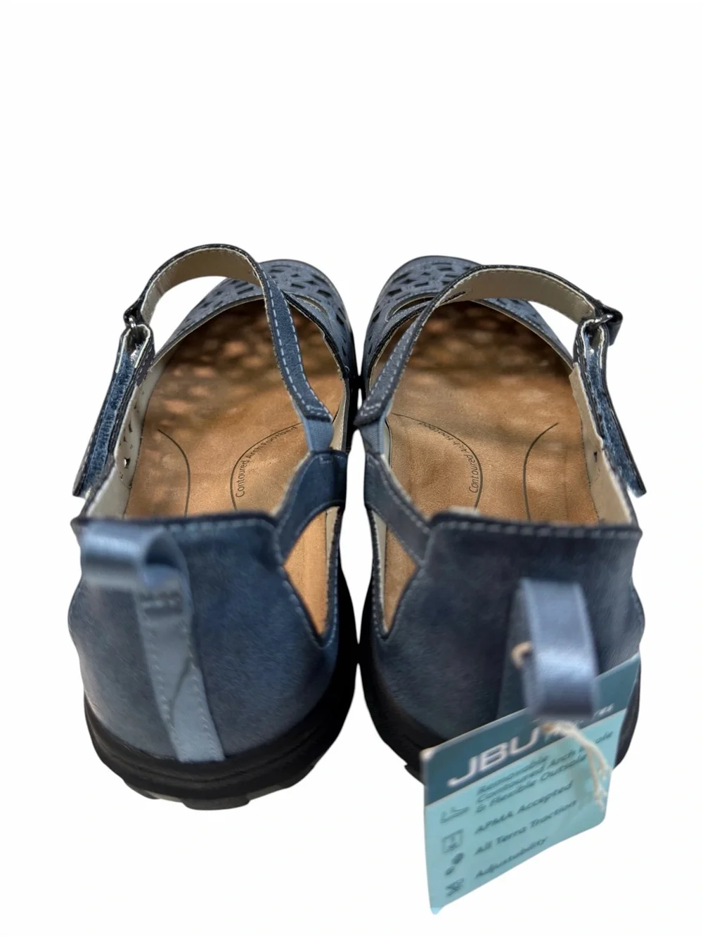 JBU Bellerose Encore Casual Mary Jane Flats in Denim Color Women’s Size 11M